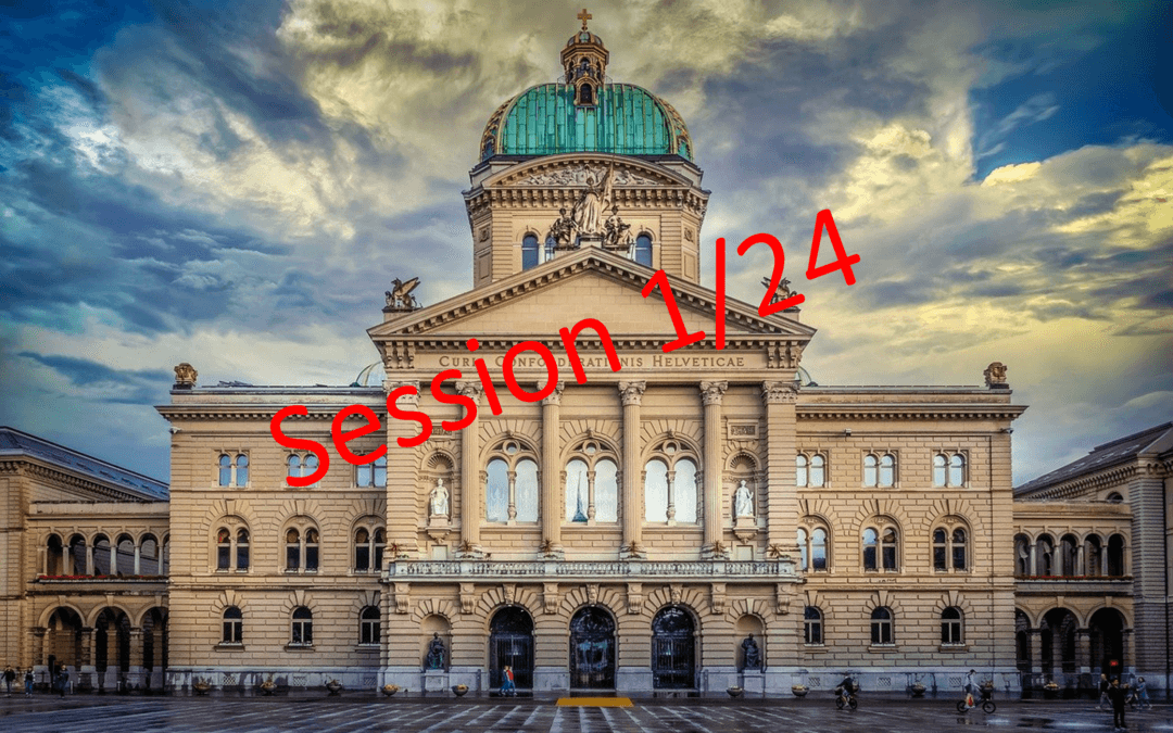 Frühjahrssession 2024: Aktuelles aus Bundesbern