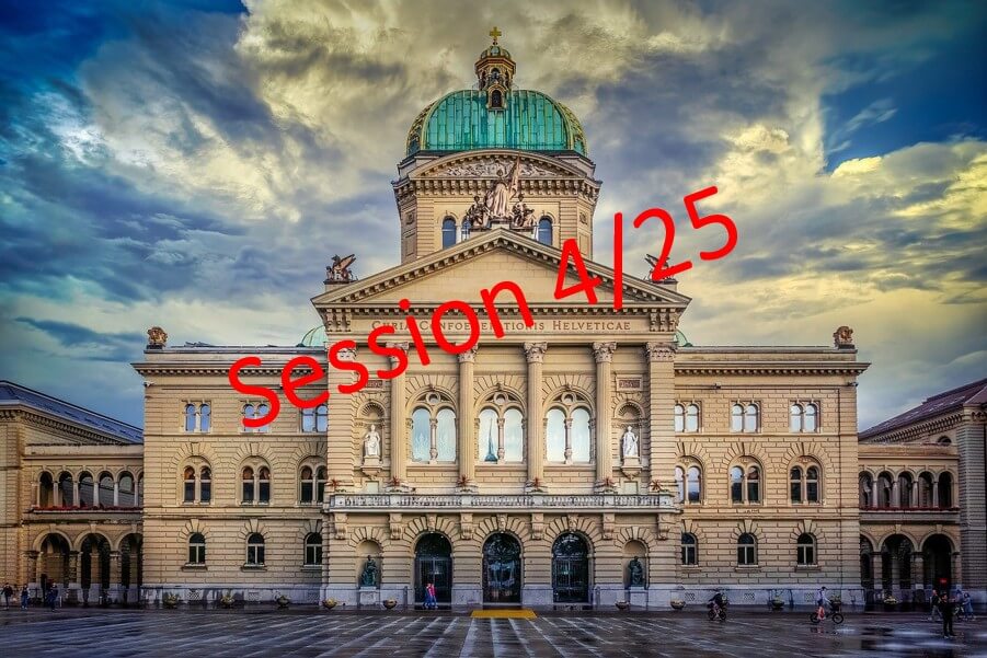 Wintersession 2025: Aktuelles aus Bundesbern