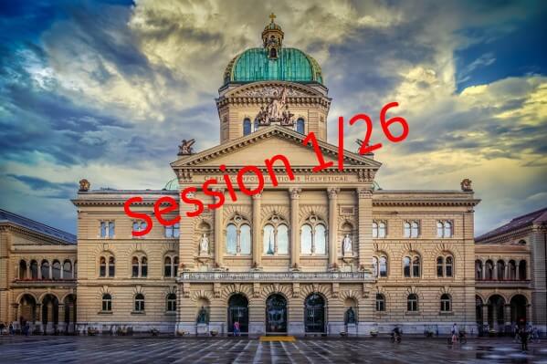 Frühlingssession 2026: Aktuelles aus Bundesbern
